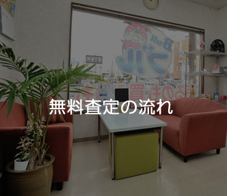 無料査定の流れ